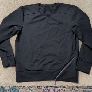 Black designer sweatshirt